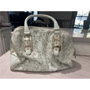 Aldo top handle handbag mint